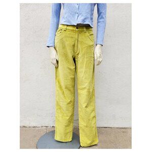 RARE Vintage Y2K Versace Velvet Swirl Pants